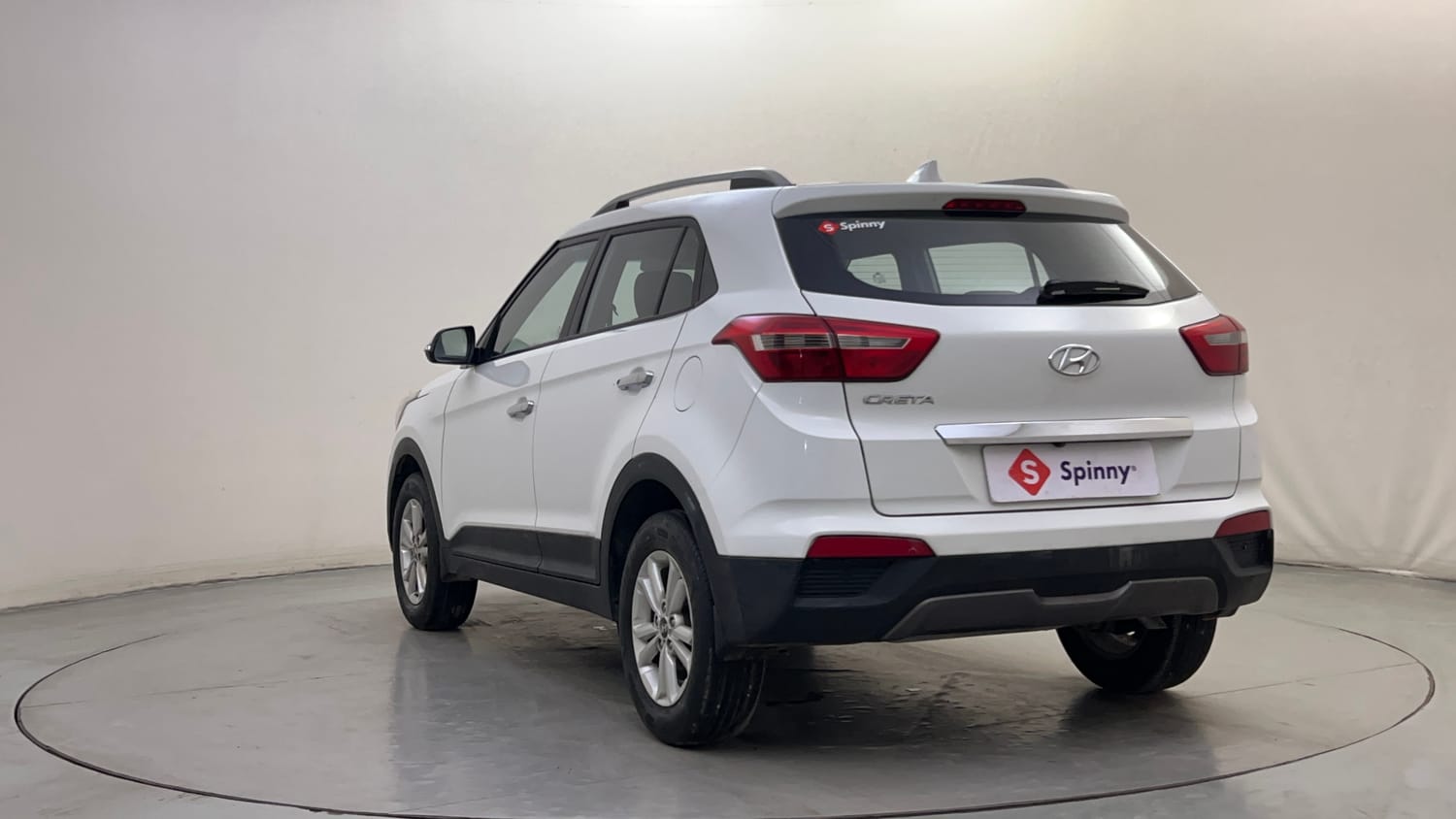 Used 2016 Hyundai Creta 1.6 SX Plus Petrol Petrol Manual exterior LEFT REAR CORNER VIEW