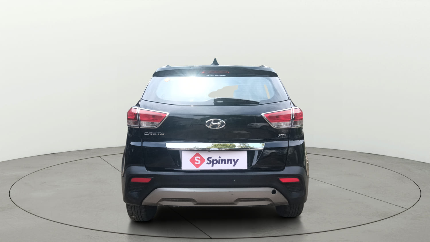 Used 2018 Hyundai Creta SX 1.6 AT Petrol Petrol Automatic exterior BACK VIEW