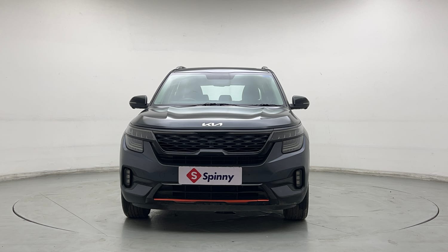 Used 2022 Kia Seltos X Line 1.4 DCT Petrol Automatic exterior FRONT VIEW