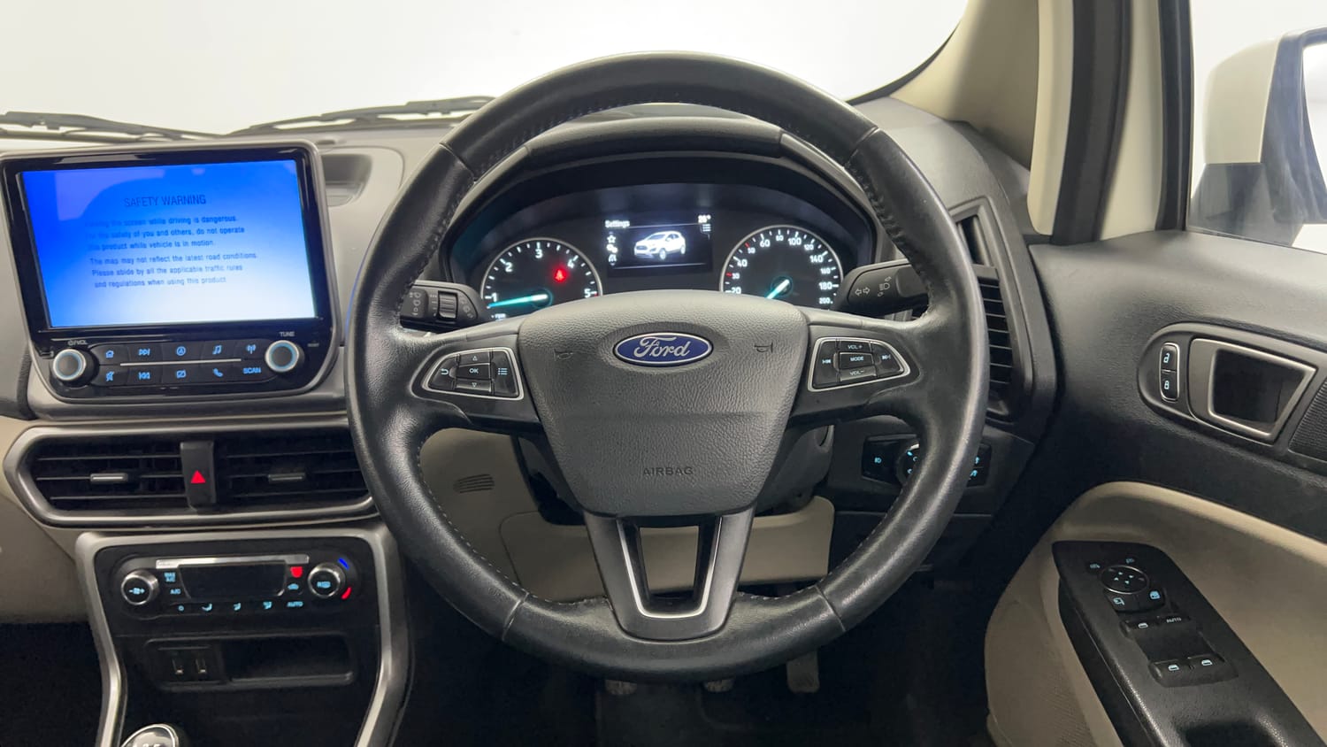Used 2020 Ford EcoSport Titanium 1.5L TDCi Diesel Manual interior STEERING VIEW