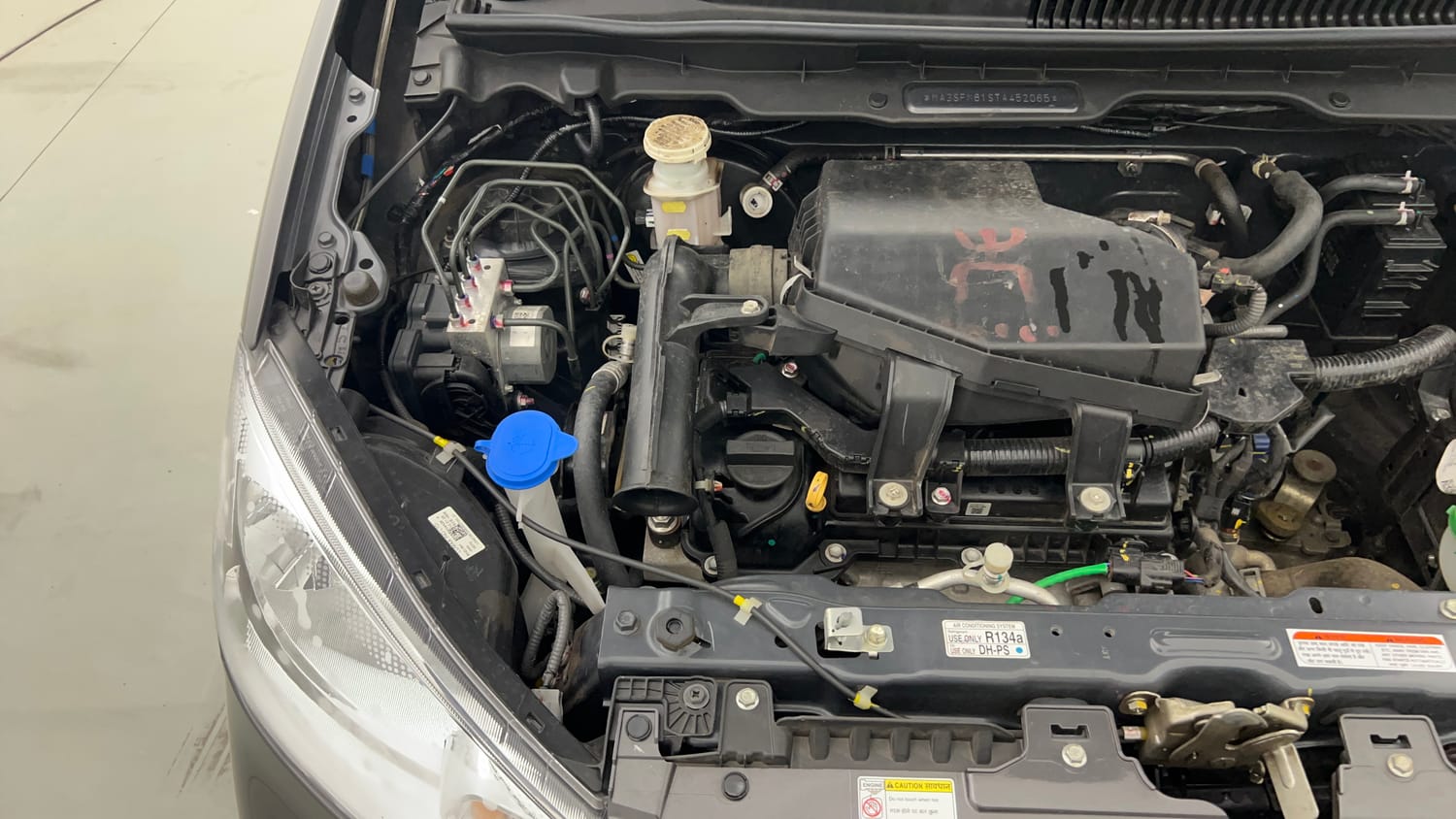 Used 2026 Maruti Suzuki Alto K10 LXi (O) Petrol Manual engine ENGINE RIGHT SIDE VIEW