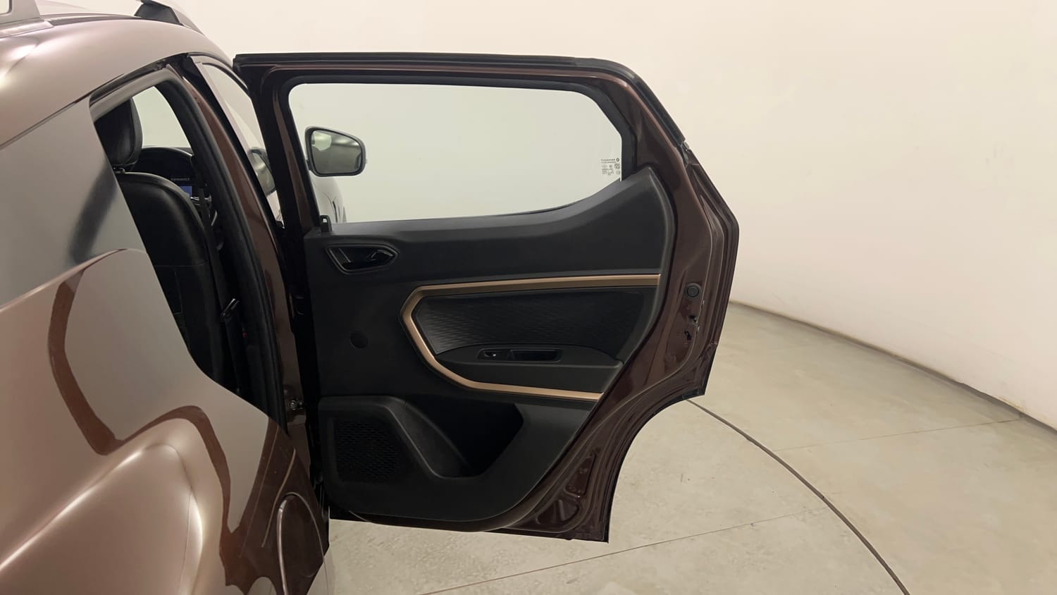 Used 2021 Renault Kiger RXT Turbo CVT Petrol Automatic interior RIGHT REAR DOOR OPEN VIEW