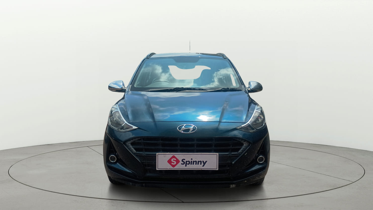 Used 2021 Hyundai Grand i10 Nios Sportz 1.2 Kappa VTVT Petrol Manual exterior FRONT VIEW