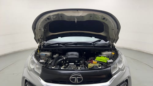 Used 2021 Tata Nexon XZA Plus (S) Petrol Automatic engine ENGINE & BONNET OPEN FRONT VIEW