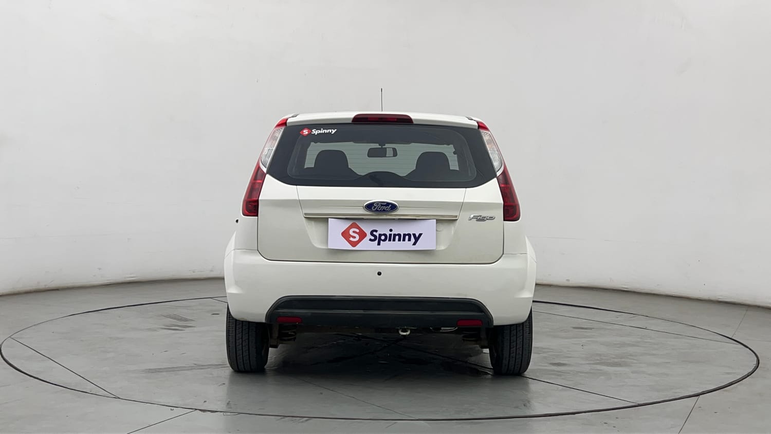 Used 2012 Ford Figo Duratec Petrol ZXI 1.2 Petrol Manual exterior BACK VIEW