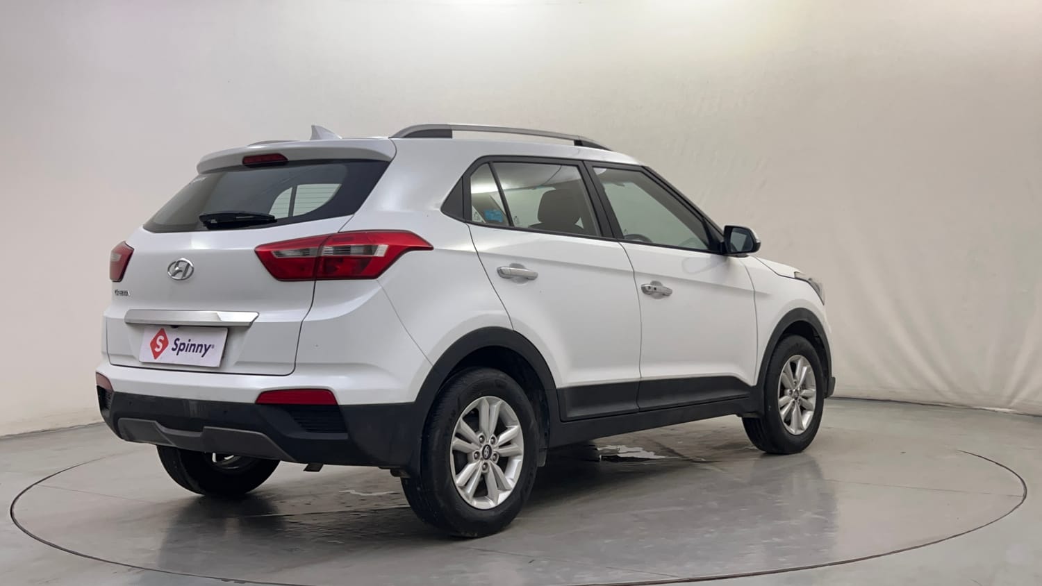 Used 2016 Hyundai Creta 1.6 SX Plus Petrol Petrol Manual exterior RIGHT REAR CORNER VIEW