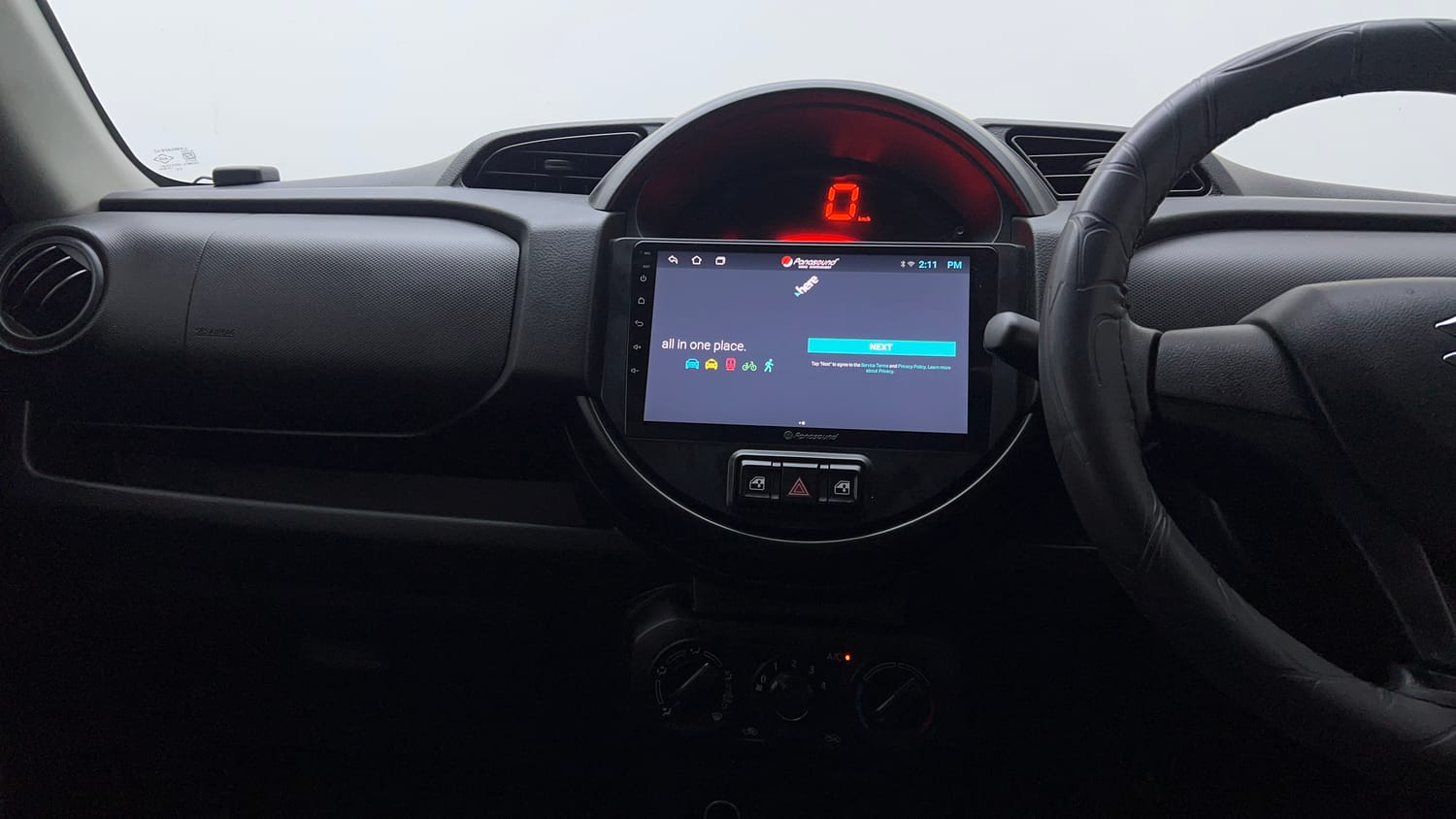 Used 2024 Maruti Suzuki S-Presso VXi S-CNG Cng Manual interior MUSIC SYSTEM & AC CONTROL VIEW
