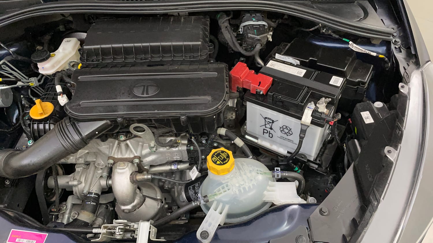 Used 2026 Tata Tiago XZA Petrol Automatic engine ENGINE LEFT SIDE VIEW