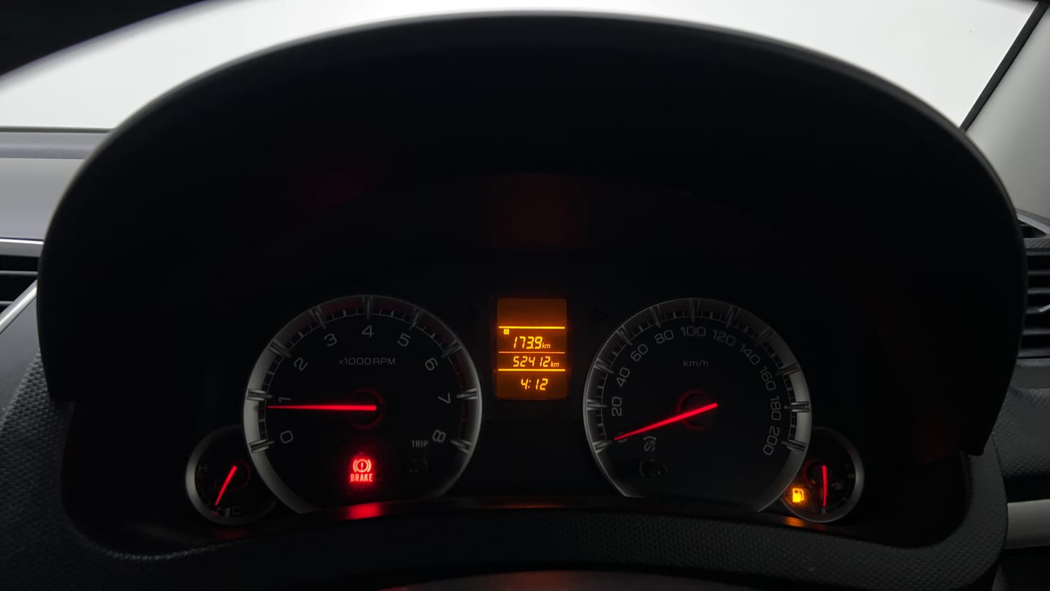 Used 2016 Maruti Suzuki Swift VXI (O) Petrol Manual interior CLUSTERMETER VIEW