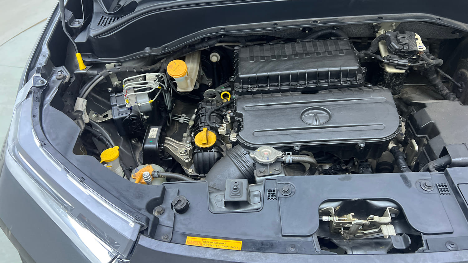 Used 2022 Tata Punch Creative AMT Petrol Automatic engine ENGINE RIGHT SIDE VIEW