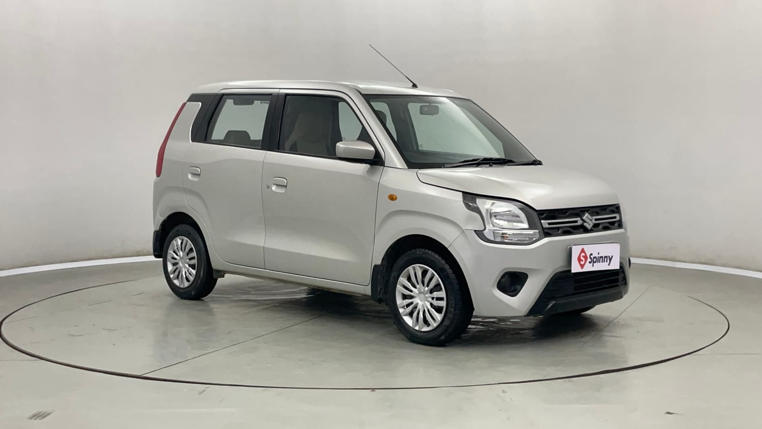 Used 2019 Maruti Suzuki Wagon R VXi 1.2 AMT Petrol Automatic exterior RIGHT FRONT CORNER VIEW