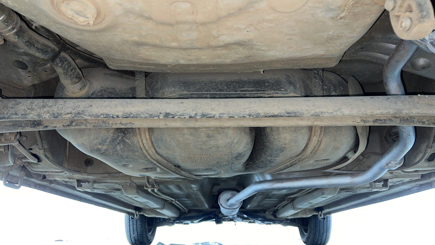 Used 2016 Maruti Suzuki Celerio VXi Petrol Manual extra REAR UNDERBODY VIEW (TAKEN FROM REAR)