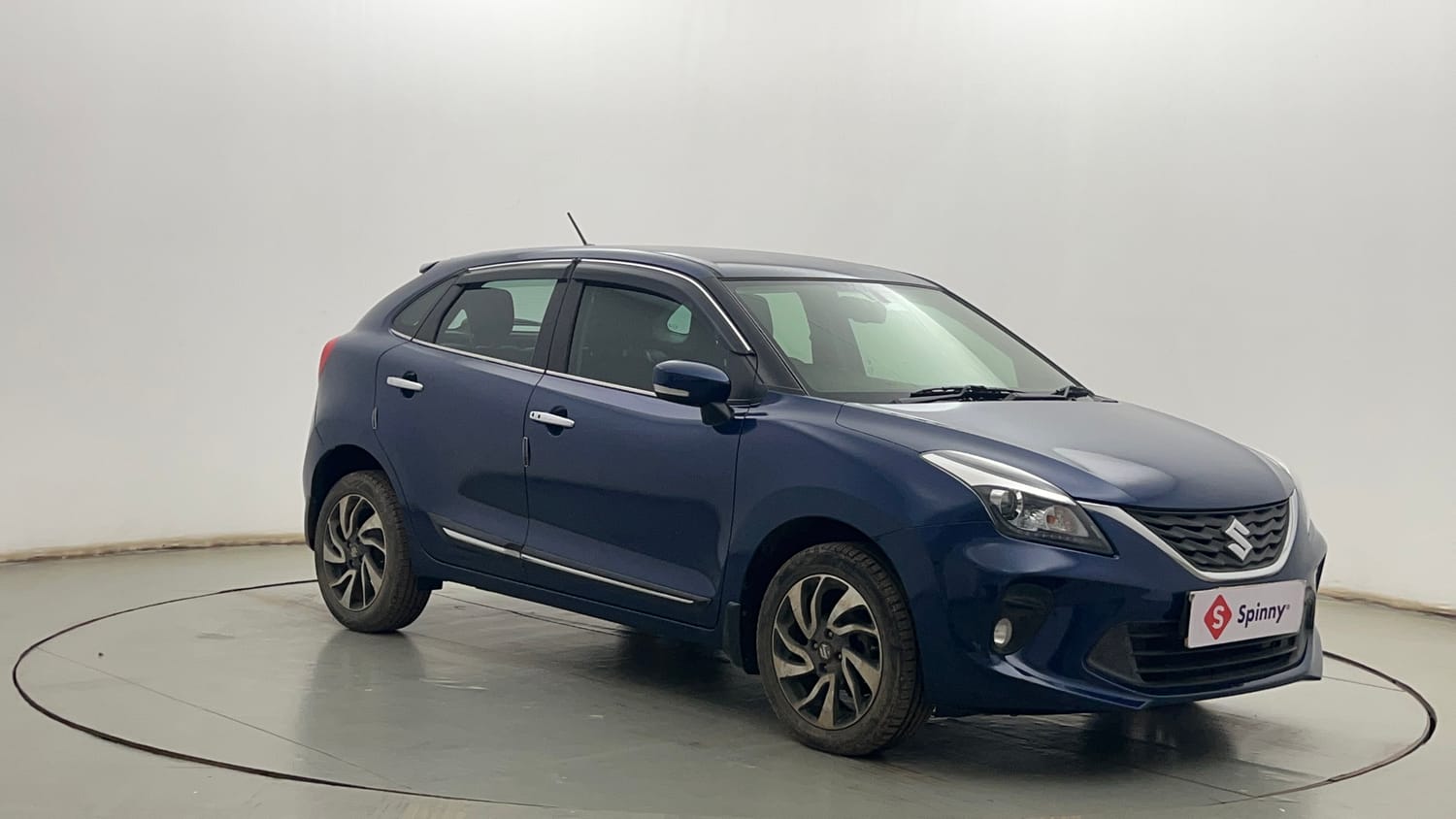 Used 2021 Maruti Suzuki Baleno Alpha Petrol Manual exterior RIGHT FRONT CORNER VIEW