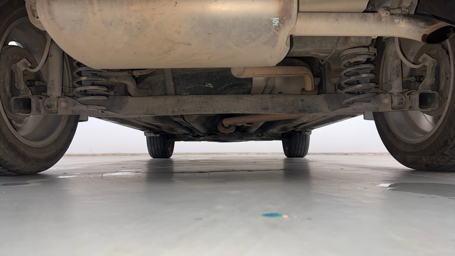 Used 2018 Hyundai Creta SX Plus 1.6 AT Petrol Petrol Automatic extra REAR UNDERBODY VIEW (TAKEN FROM REAR)