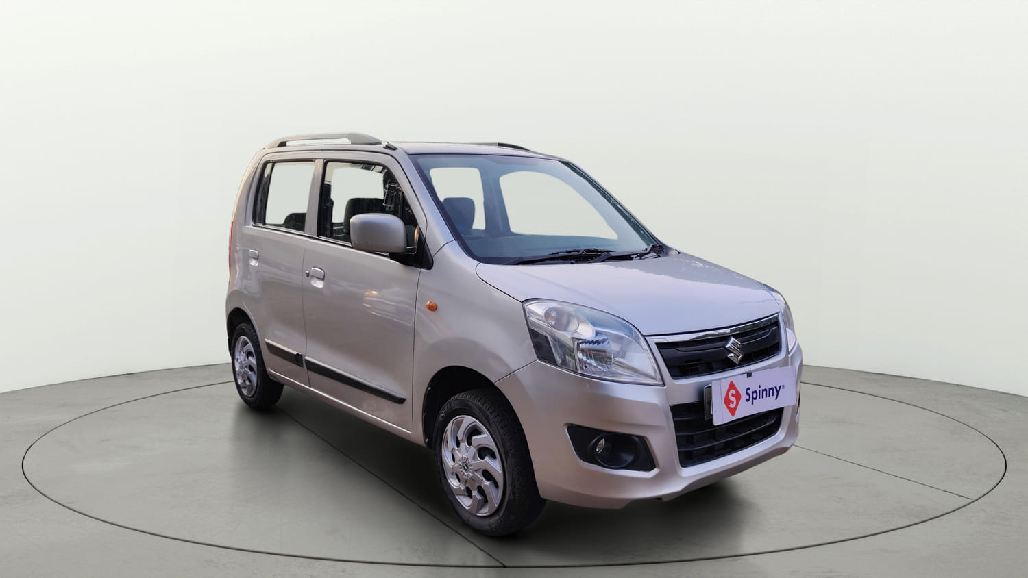 Used 2017 Maruti Suzuki Wagon R VXI Petrol Manual exterior RIGHT FRONT CORNER VIEW