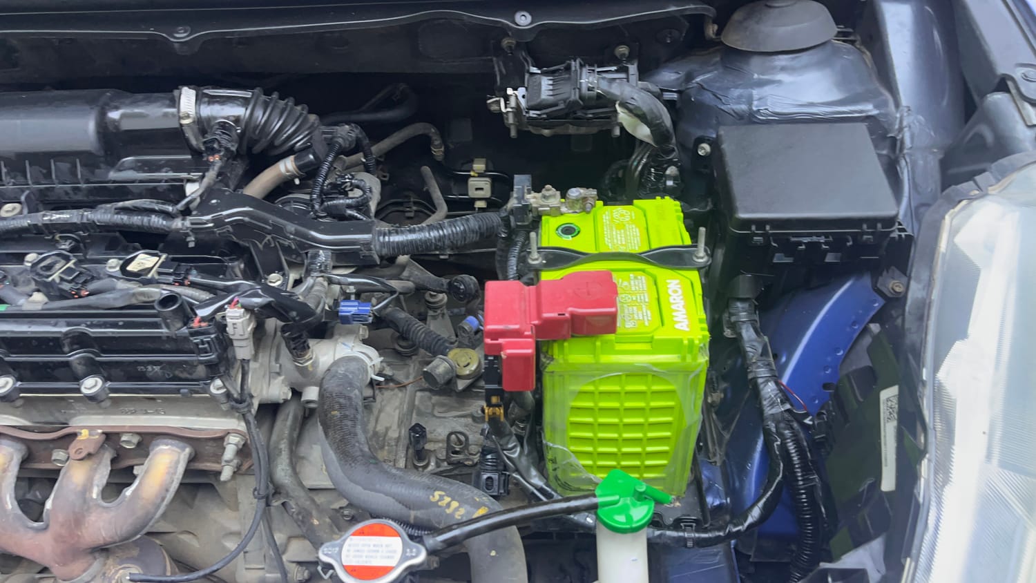 Used 2017 Maruti Suzuki Baleno Delta 1.2 Petrol Manual engine ENGINE LEFT SIDE VIEW
