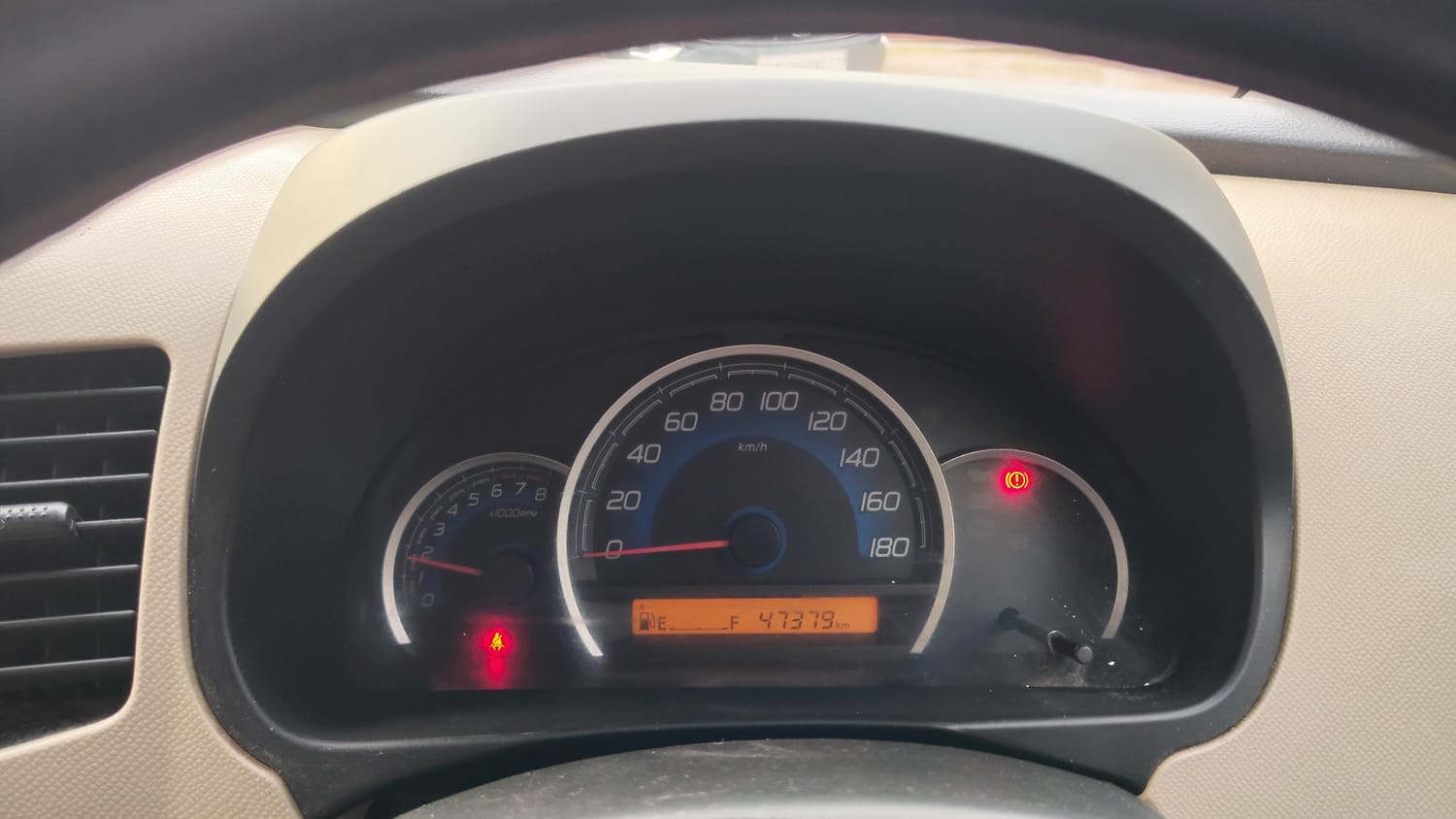 Used 2017 Maruti Suzuki Wagon R VXI Petrol Manual interior CLUSTERMETER VIEW