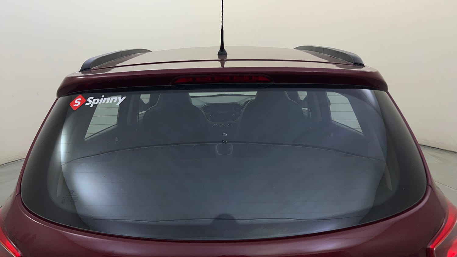 Used 2016 Hyundai Grand i10 Sportz 1.2 Kappa VTVT Petrol Manual exterior BACK WINDSHIELD VIEW