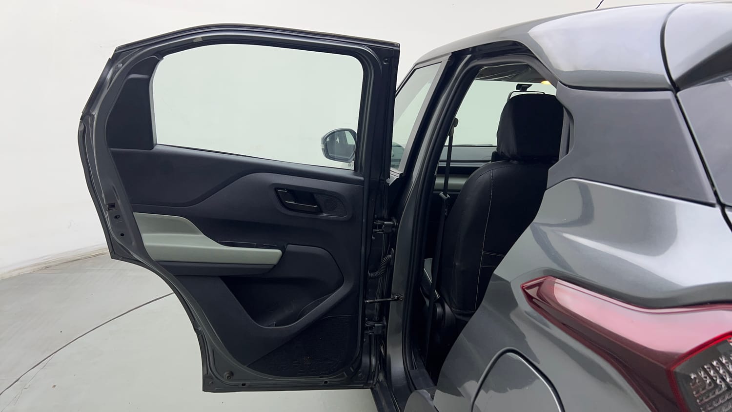 Used 2022 Tata Punch Adventure MT Petrol Manual interior LEFT REAR DOOR OPEN VIEW