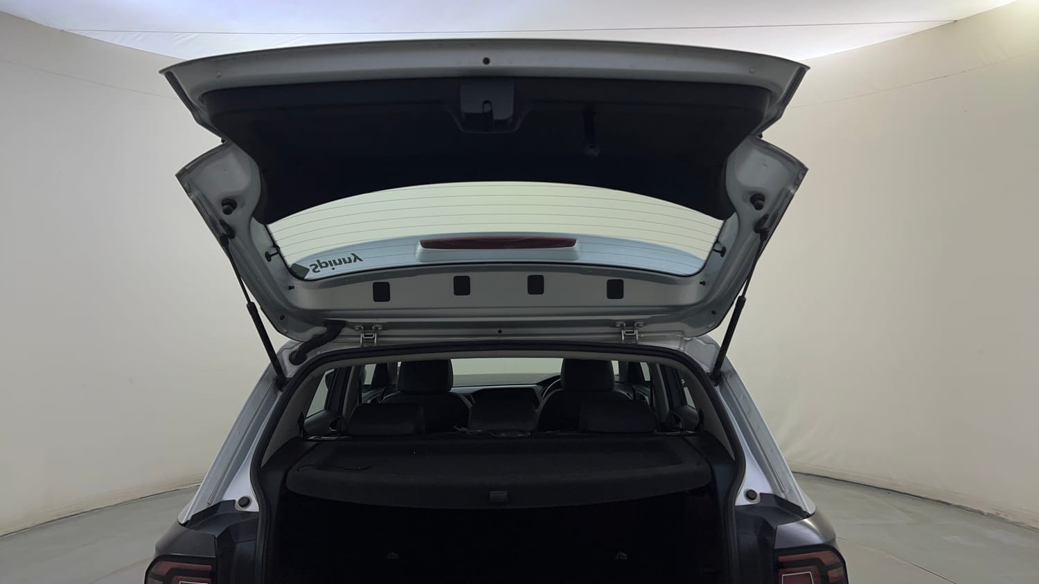 Used 2023 Volkswagen Taigun Topline 1.0 TSI AT Petrol Automatic interior DICKY DOOR OPEN VIEW