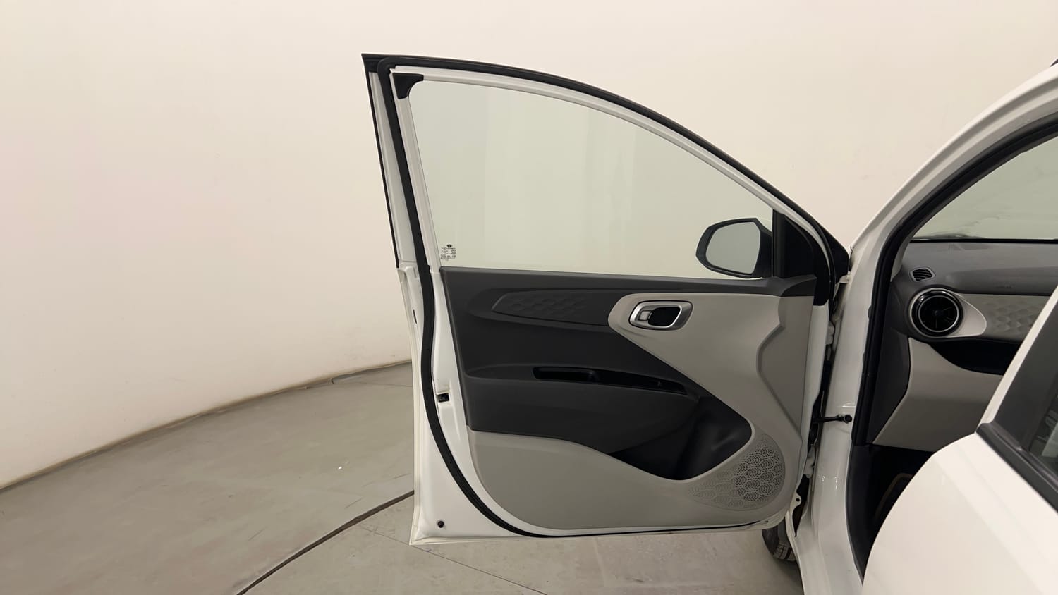 Used 2020 Hyundai Grand i10 Nios Sportz 1.2 Kappa VTVT Petrol Manual interior LEFT FRONT DOOR OPEN VIEW