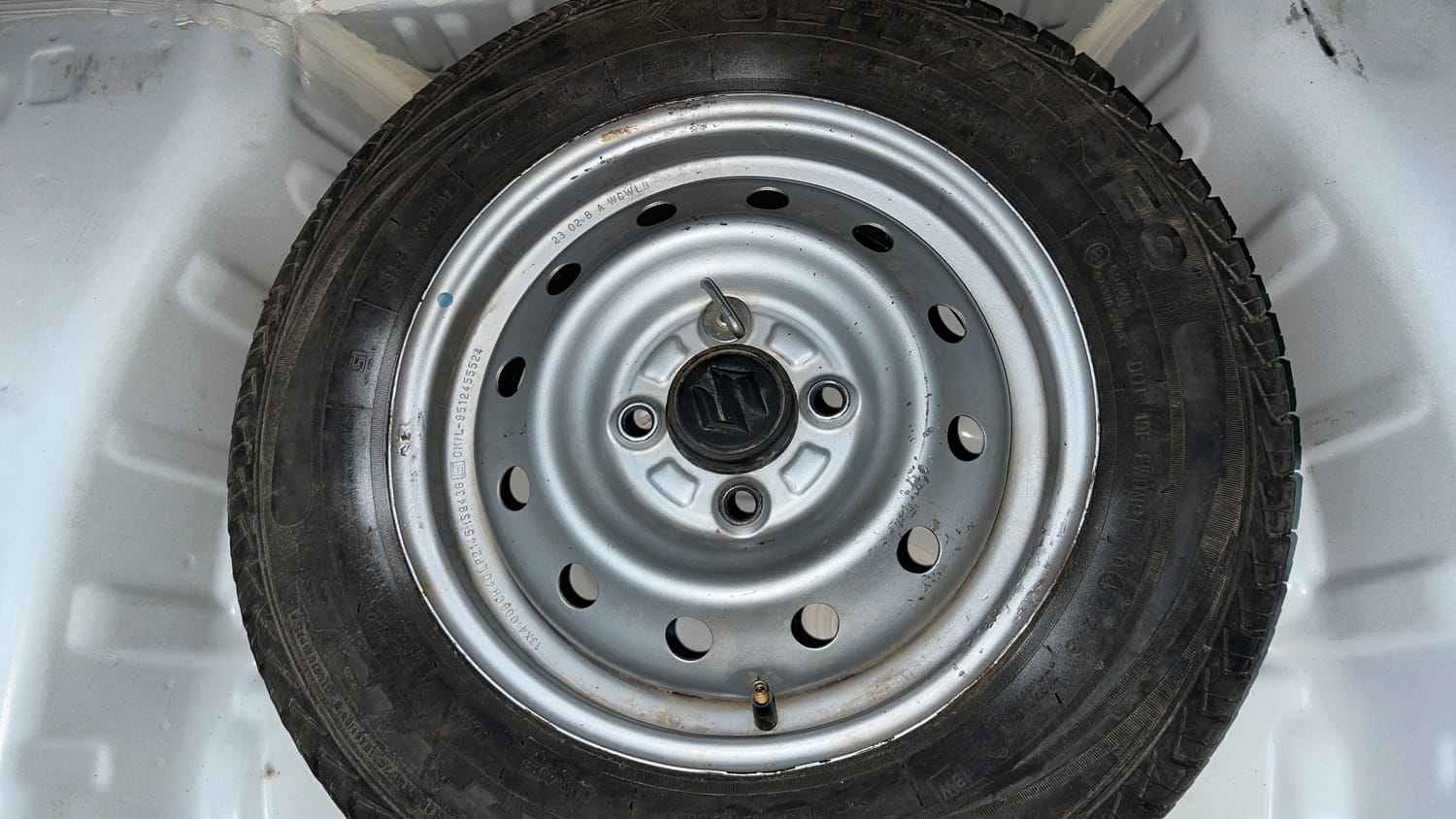 Used 2023 Maruti Suzuki Alto K10 LXi Petrol Manual tyres SPARE TYRE VIEW