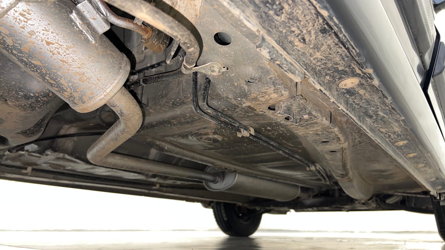 Used 2025 Maruti Suzuki Alto K10 VXi Plus (O) Petrol Manual extra REAR RIGHT UNDERBODY VIEW