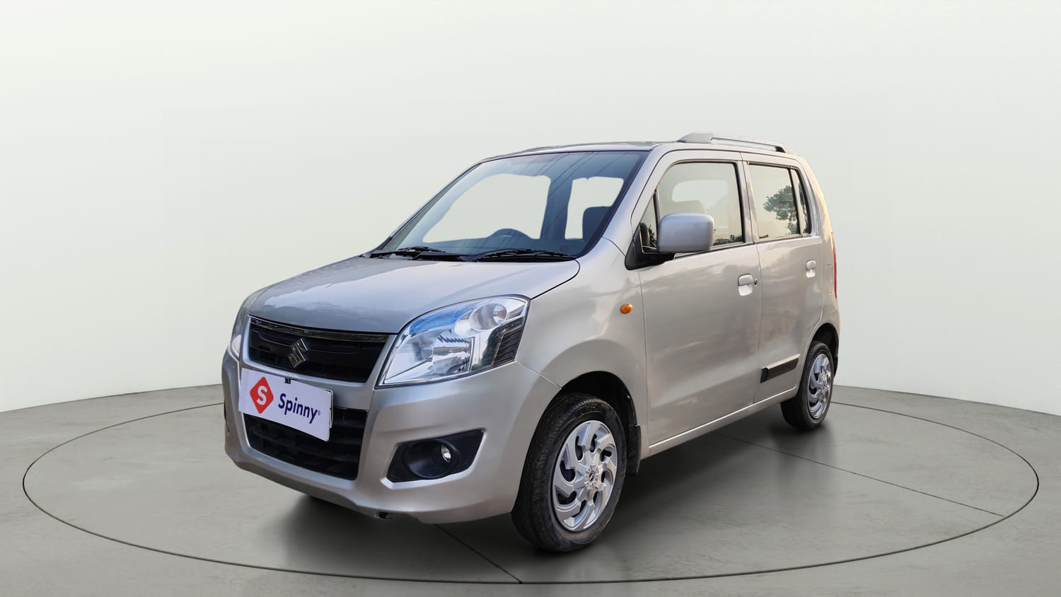 Used 2017 Maruti Suzuki Wagon R VXI Petrol Manual exterior LEFT FRONT CORNER VIEW