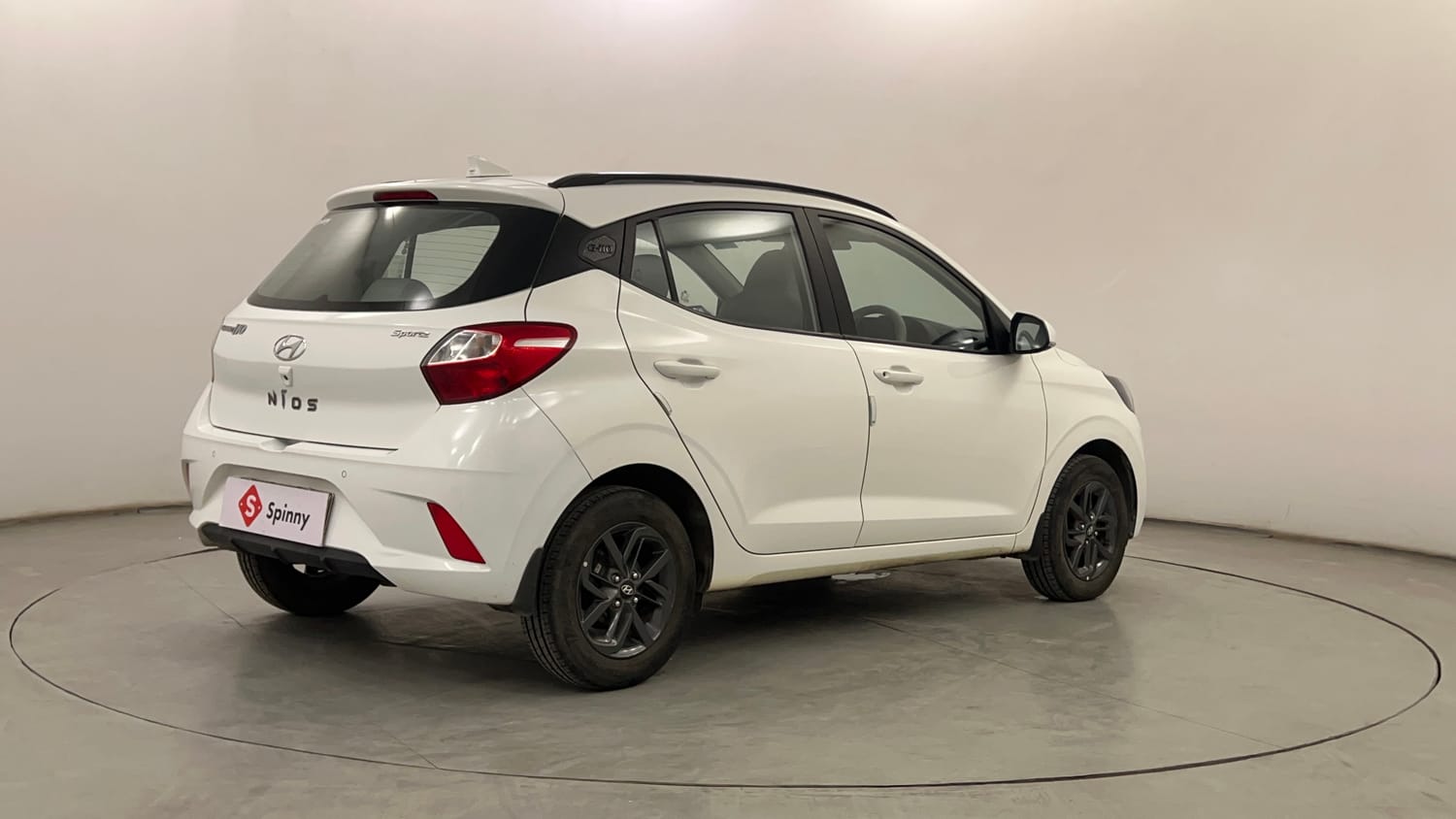 Used 2020 Hyundai Grand i10 Nios Sportz 1.2 Kappa VTVT Petrol Manual exterior RIGHT REAR CORNER VIEW