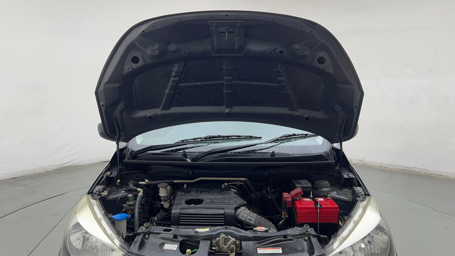 Used 2016 Maruti Suzuki Celerio VXi Petrol Manual engine ENGINE & BONNET OPEN FRONT VIEW