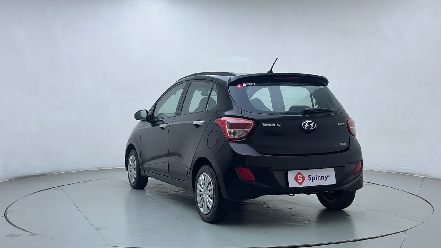 Used 2013 Hyundai Grand i10 Asta 1.2 Kappa VTVT Petrol Manual exterior LEFT REAR CORNER VIEW