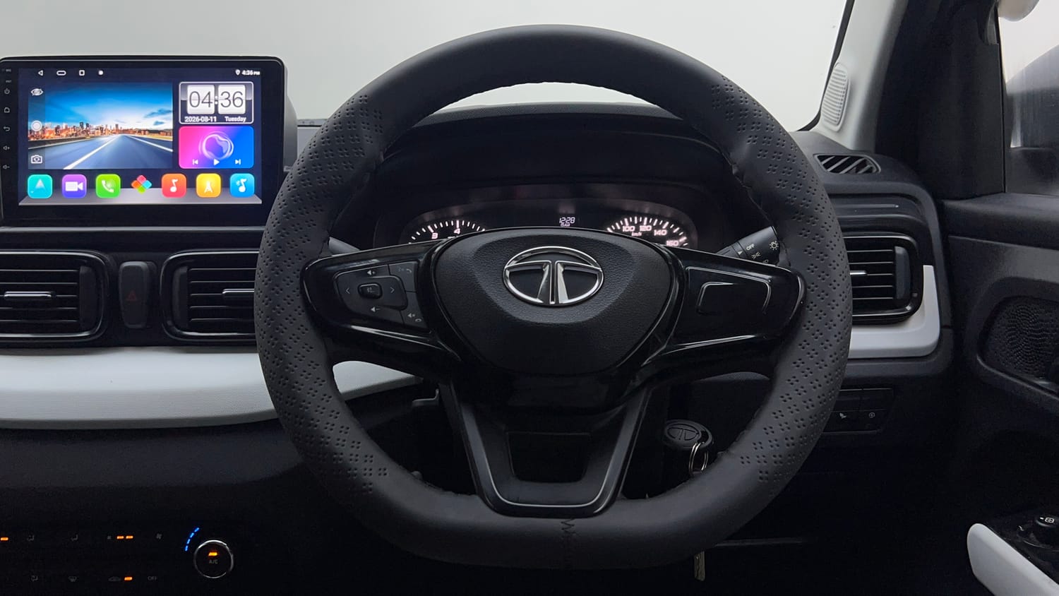 Used 2022 Tata Punch Pure MT Petrol Manual interior STEERING VIEW