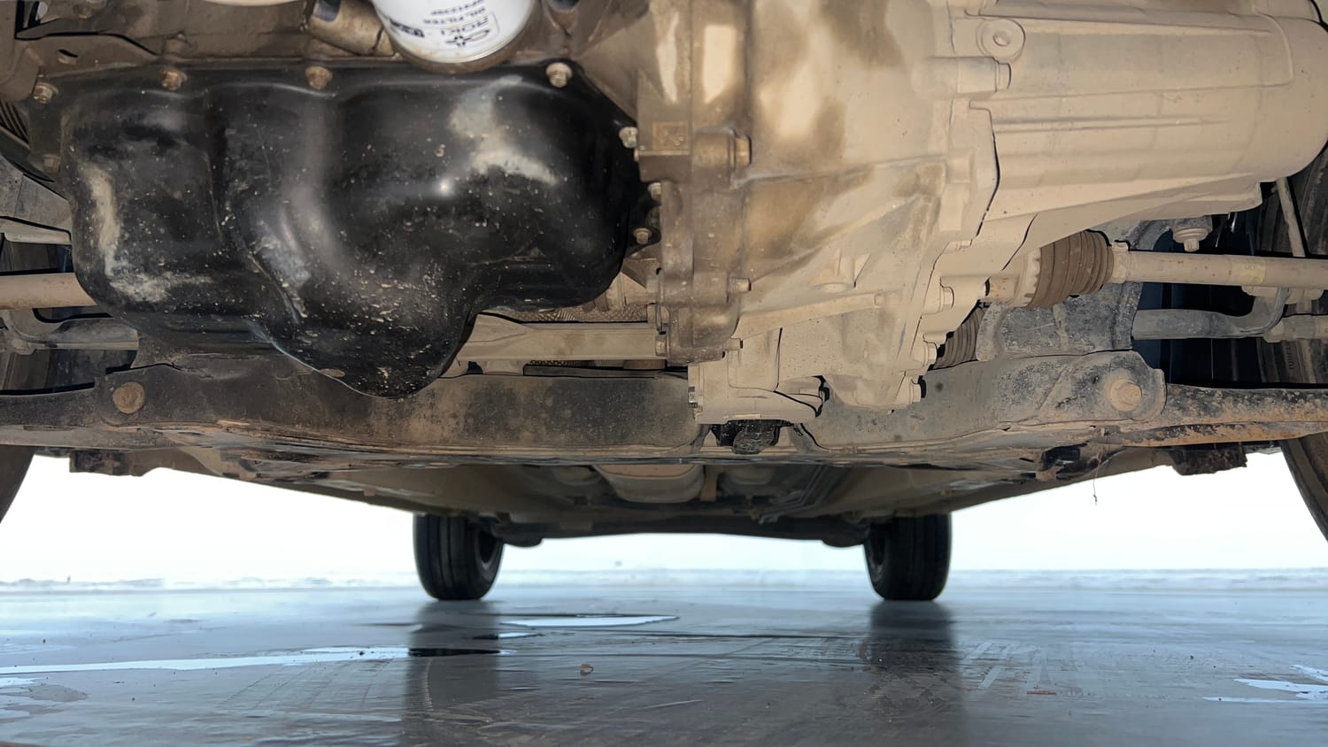 Used 2021 Ford Figo Aspire Titanium Plus 1.2 Ti-VCT Petrol Manual extra FRONT LEFT UNDERBODY VIEW