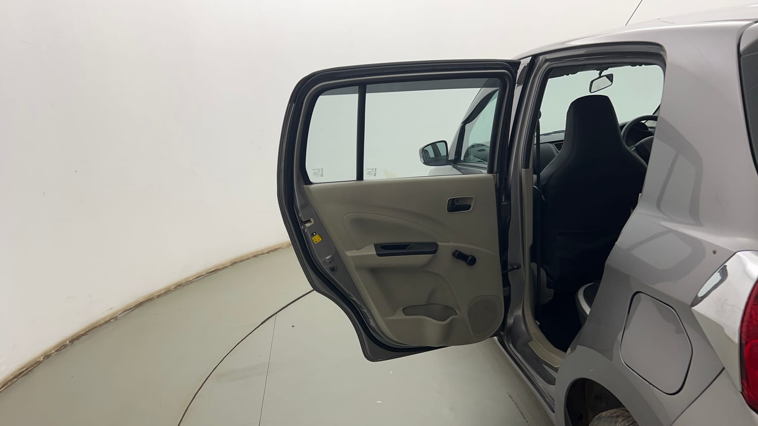 Used 2014 Maruti Suzuki Celerio LXi Petrol Manual interior LEFT REAR DOOR OPEN VIEW