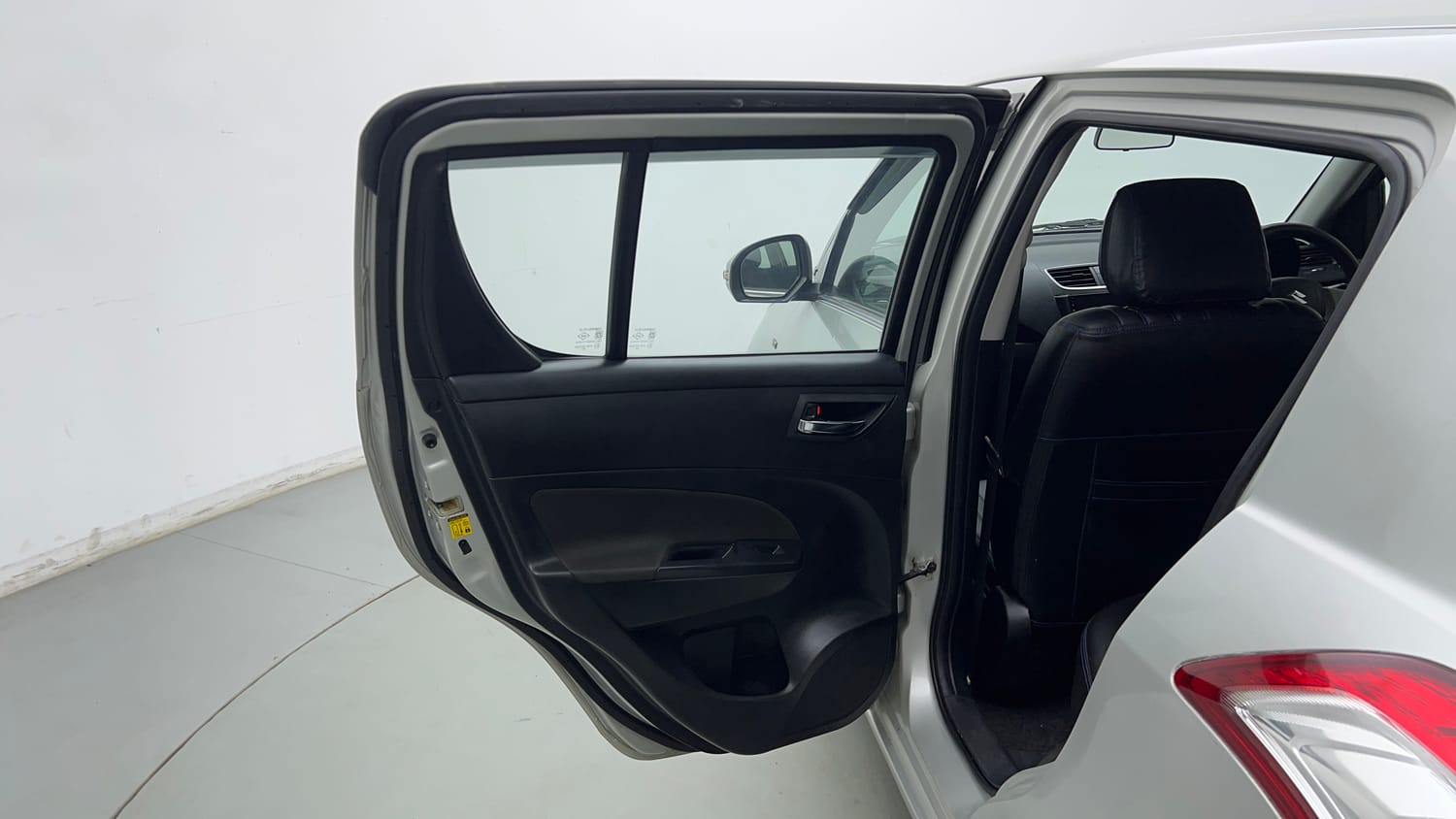 Used 2016 Maruti Suzuki Swift VXI (O) Petrol Manual interior LEFT REAR DOOR OPEN VIEW