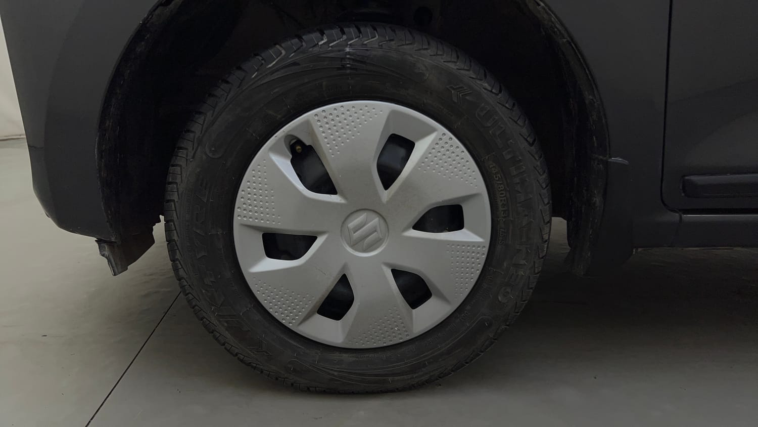 Used 2025 Maruti Suzuki Alto K10 VXi Plus (O) Petrol Manual tyres LEFT FRONT TYRE RIM VIEW