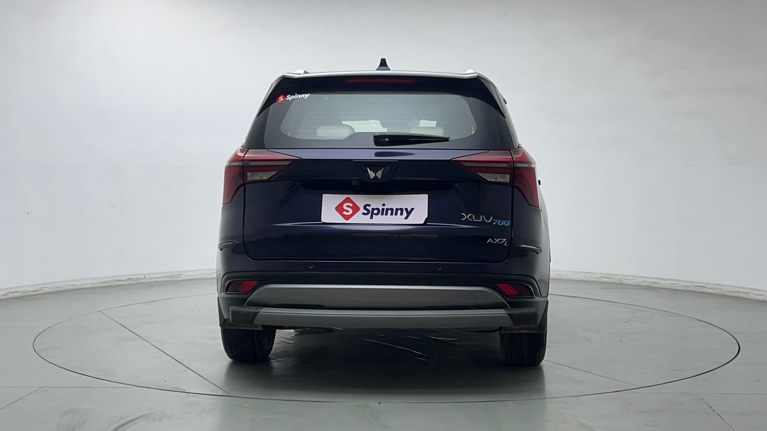 Used 2022 Mahindra XUV700 AX 7 Petrol AT Luxury Pack 7 STR Petrol Automatic exterior BACK VIEW