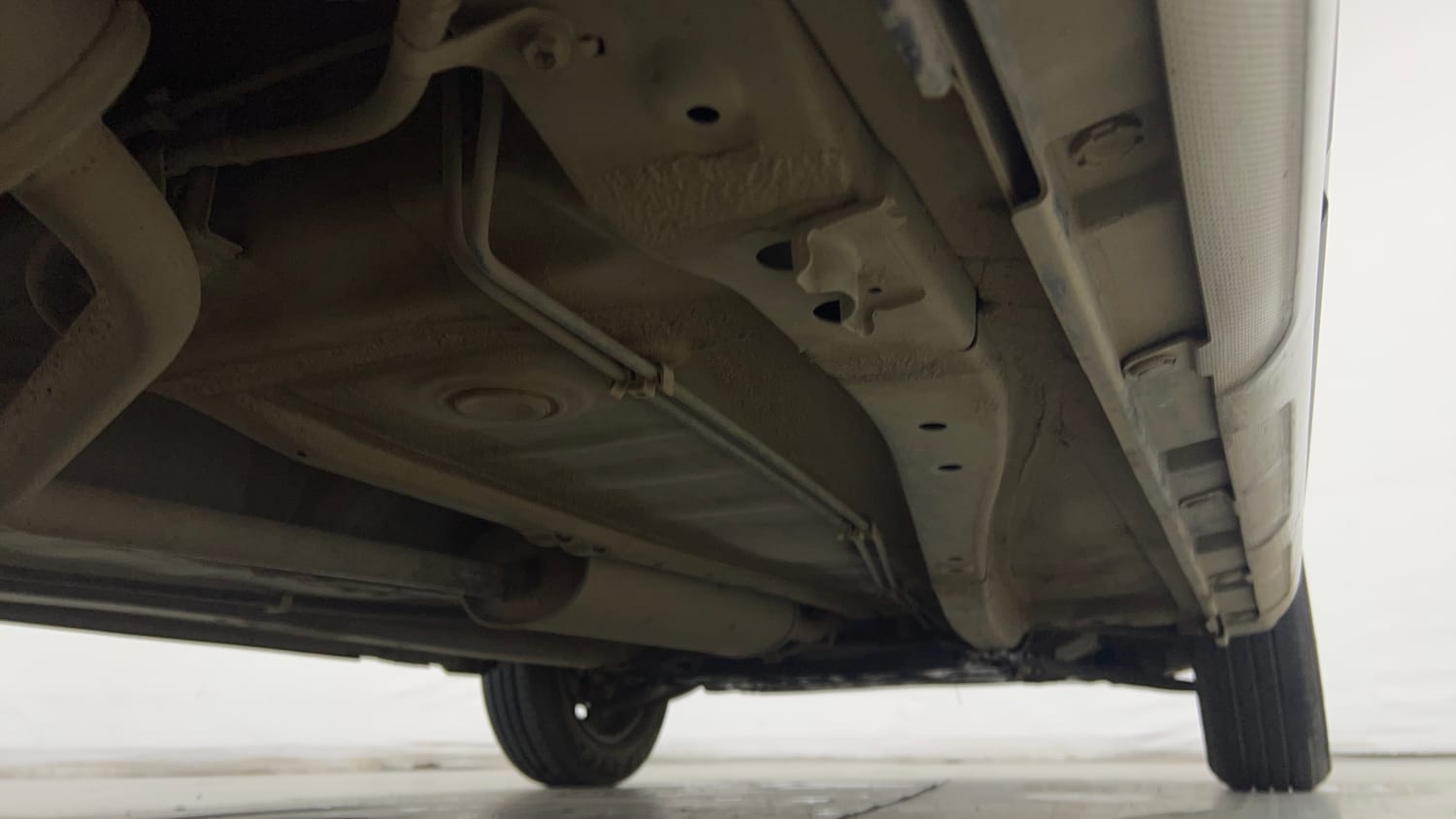 Used 2022 Maruti Suzuki S-Presso Vxi Plus Petrol Manual extra REAR RIGHT UNDERBODY VIEW