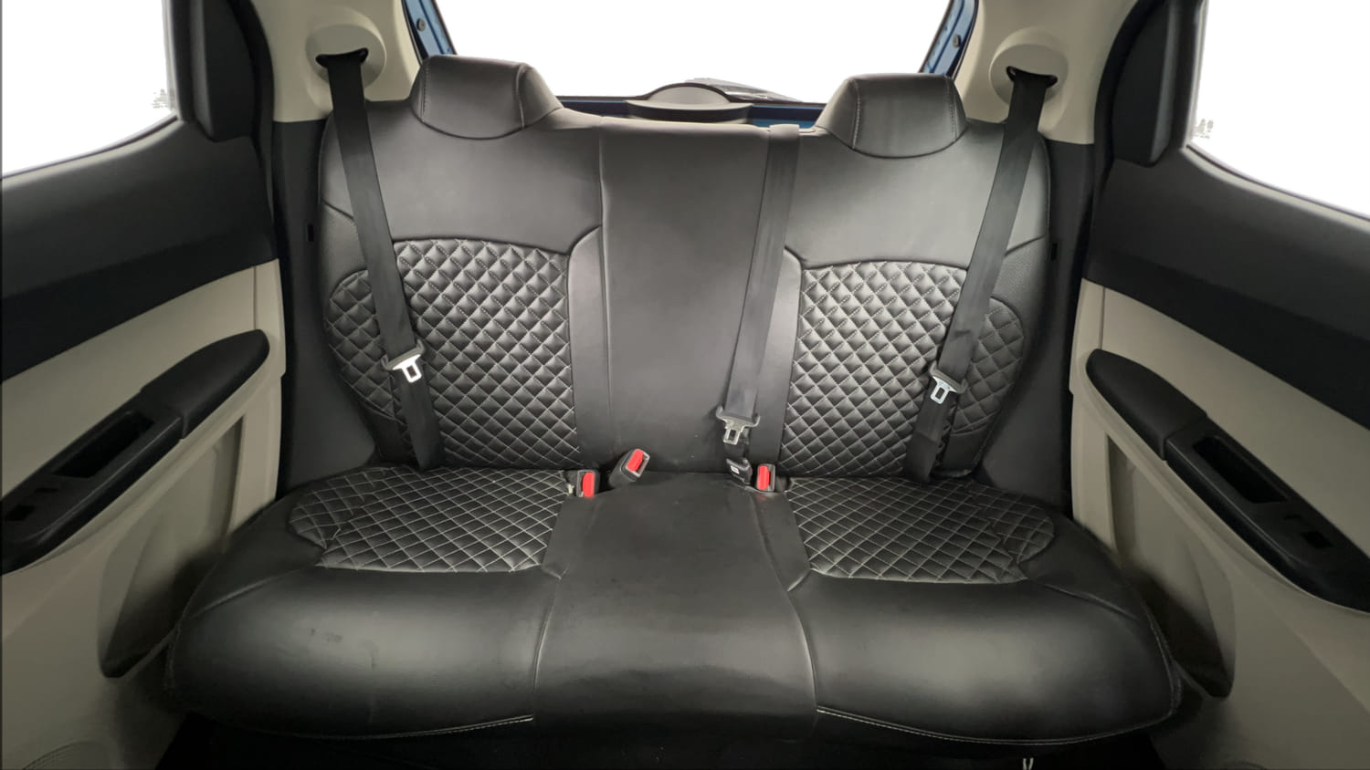 Used 2024 Tata Tiago XZA Plus iCNG Cng Automatic interior REAR SEAT CONDITION VIEW