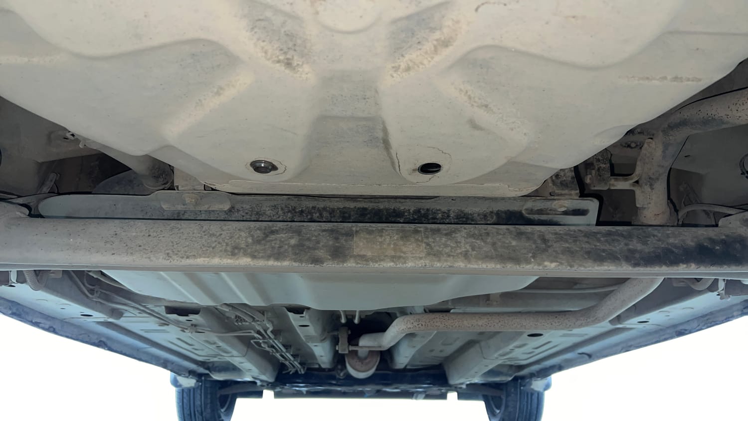 Used 2022 Tata Punch Adventure MT Petrol Manual extra REAR UNDERBODY VIEW (TAKEN FROM REAR)