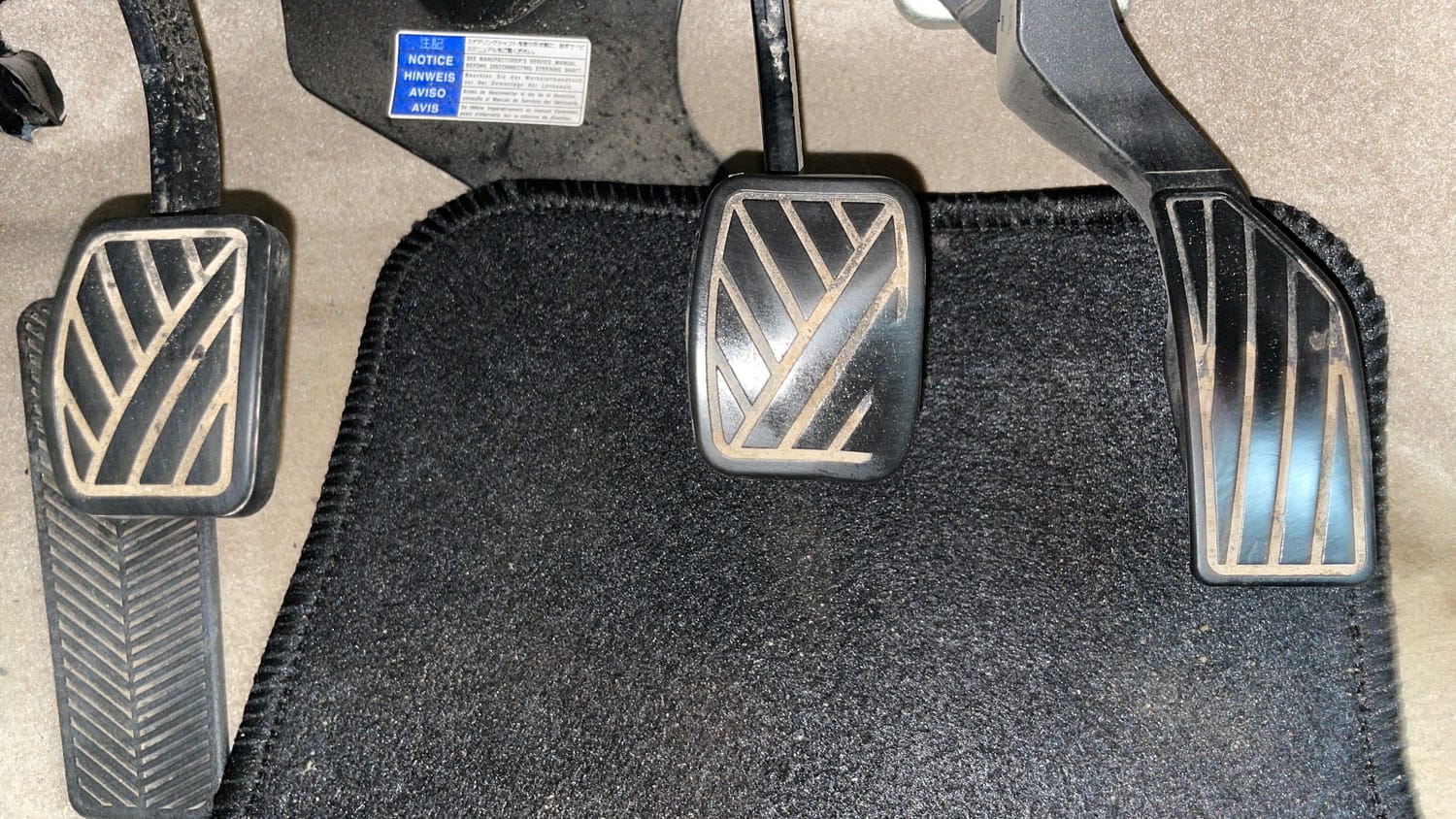 Used 2022 Maruti Suzuki Ciaz Zeta 1.5 Petrol Manual interior PEDALS VIEW
