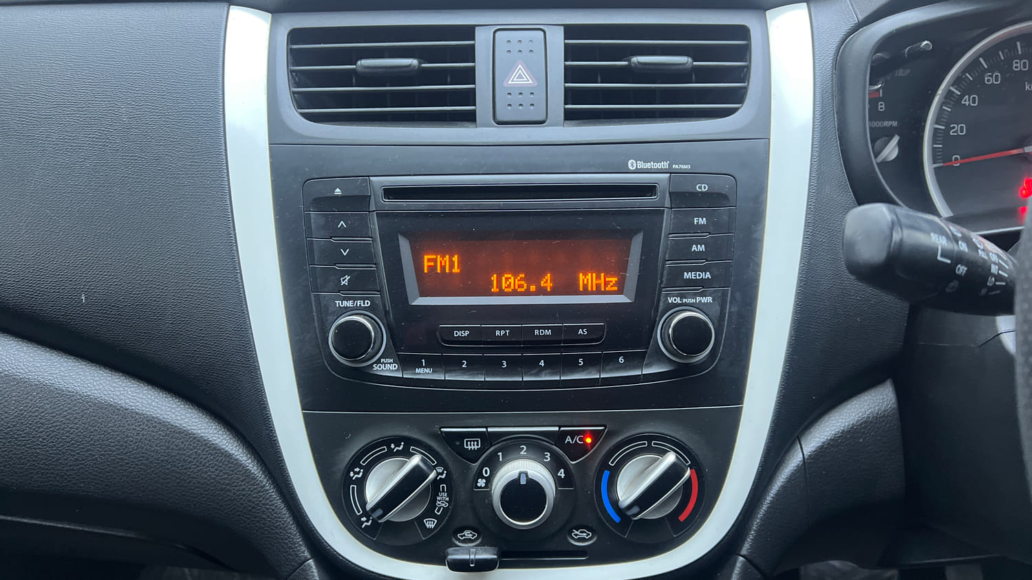 Used 2019 Maruti Suzuki Celerio X ZXi AMT Petrol Automatic interior MUSIC SYSTEM & AC CONTROL VIEW