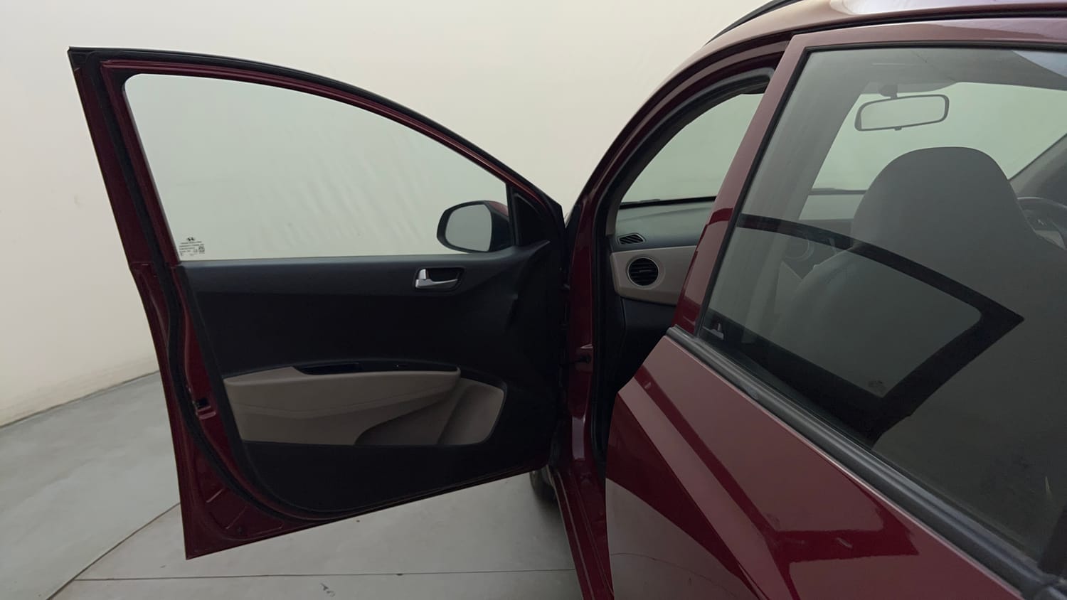 Used 2016 Hyundai Grand i10 Sportz 1.2 Kappa VTVT Petrol Manual interior LEFT FRONT DOOR OPEN VIEW