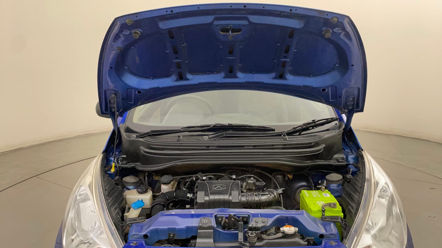 Used 2013 Hyundai Eon Era + Petrol Manual engine ENGINE & BONNET OPEN FRONT VIEW