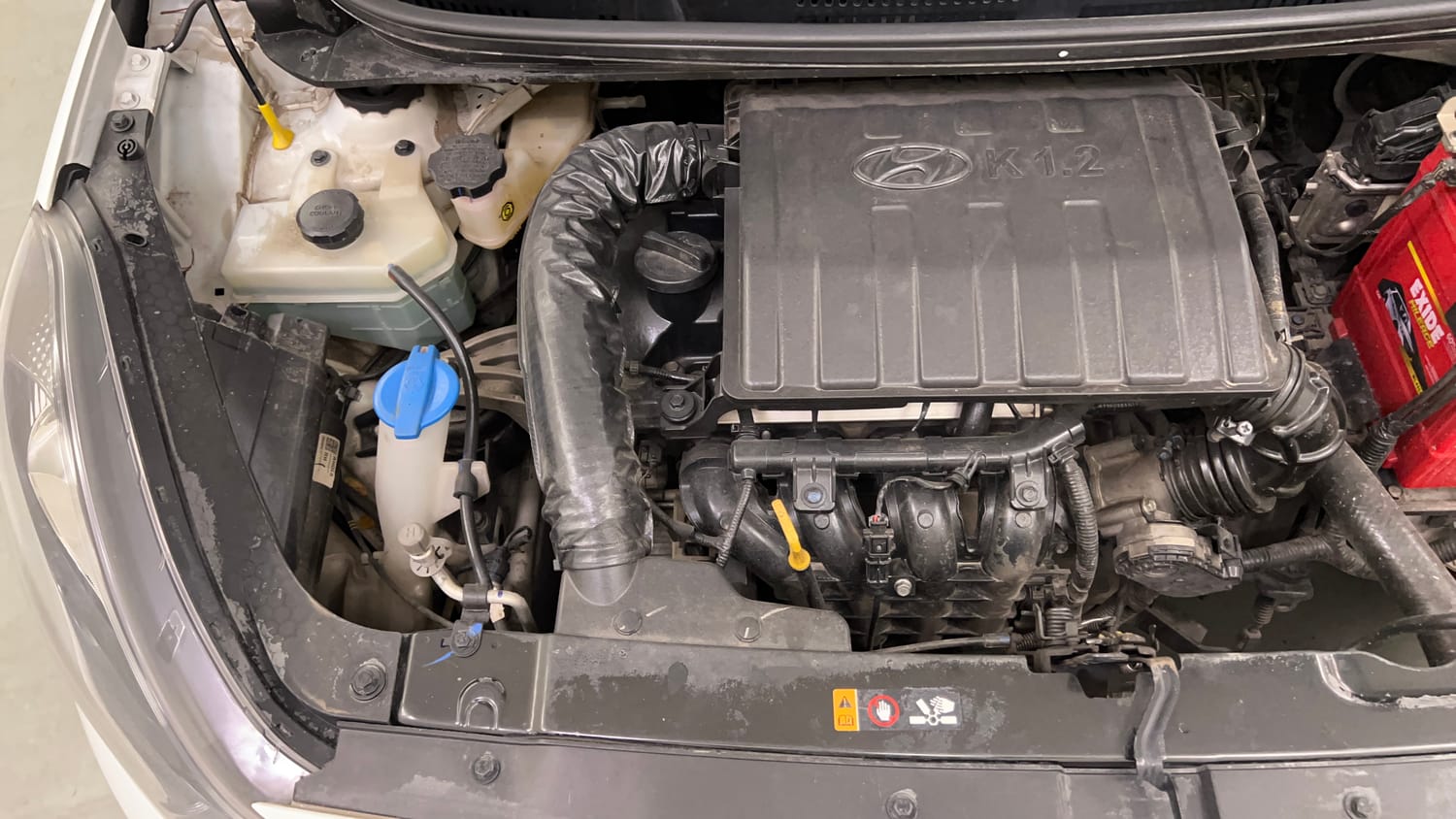 Used 2020 Hyundai Grand i10 Nios Sportz 1.2 Kappa VTVT Petrol Manual engine ENGINE RIGHT SIDE VIEW