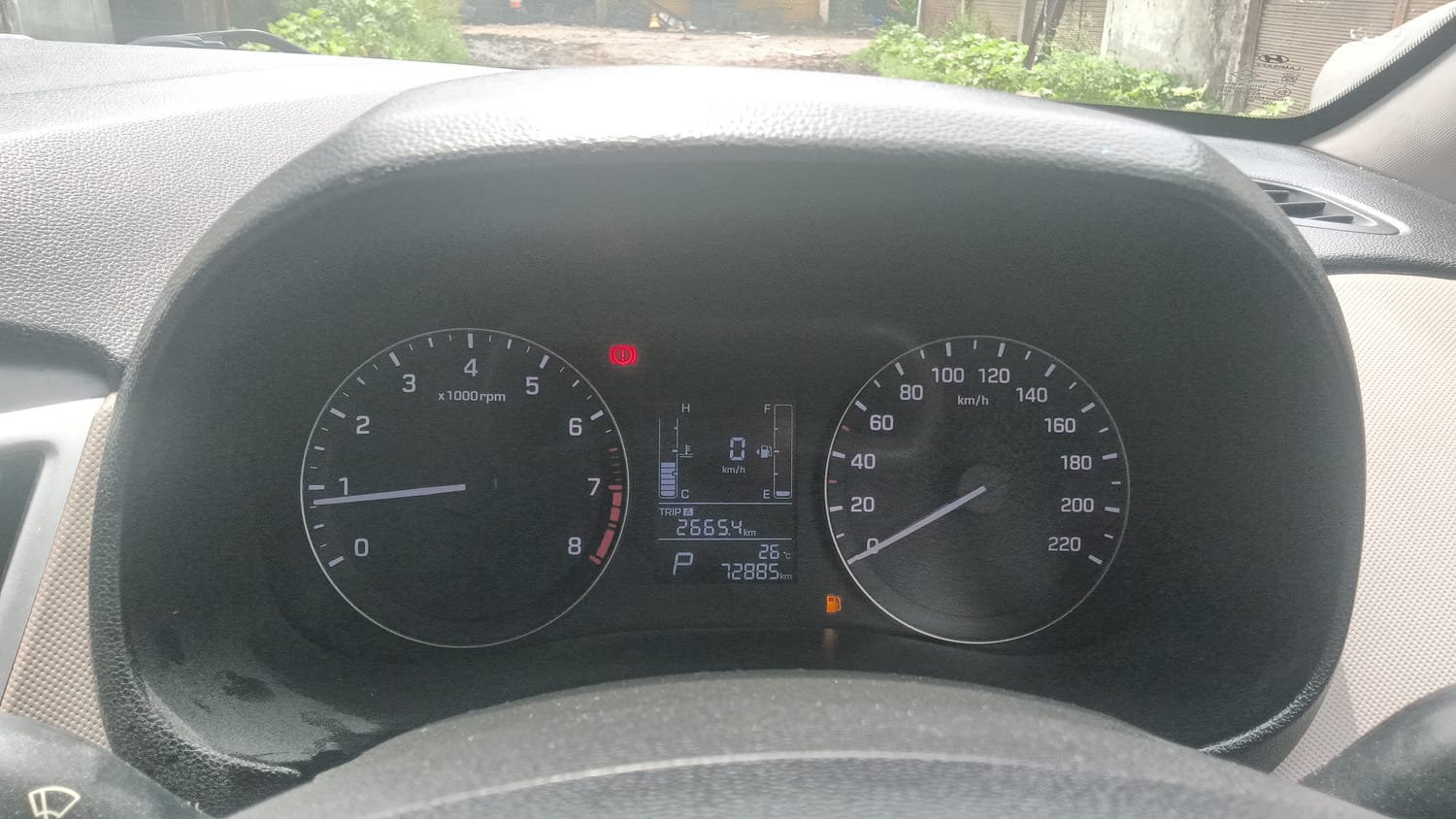 Used 2018 Hyundai Creta SX 1.6 AT Petrol Petrol Automatic interior CLUSTERMETER VIEW