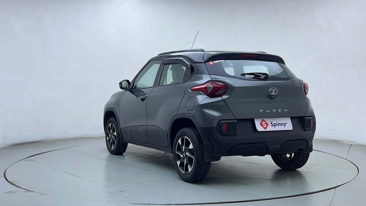 Used 2022 Tata Punch Creative MT Petrol Manual exterior LEFT REAR CORNER VIEW