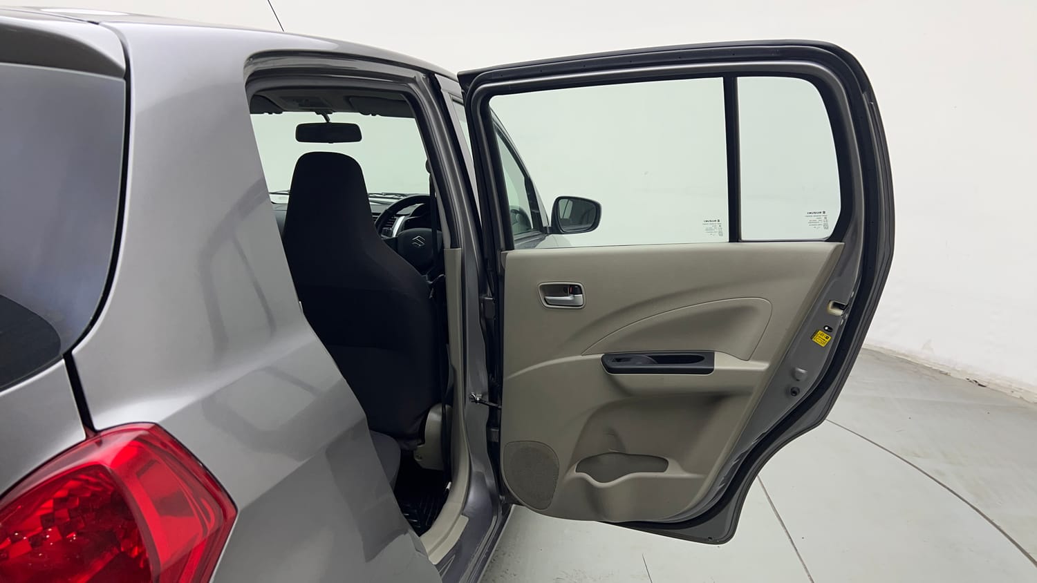 Used 2016 Maruti Suzuki Celerio VXi Petrol Manual interior RIGHT REAR DOOR OPEN VIEW