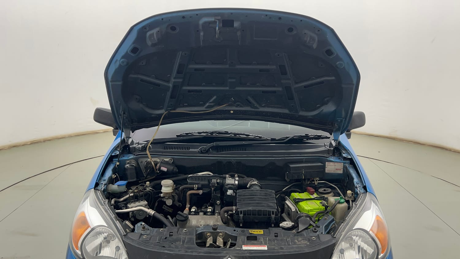Used 2022 Maruti Suzuki Alto 800 LXi (O) Petrol Manual engine ENGINE & BONNET OPEN FRONT VIEW