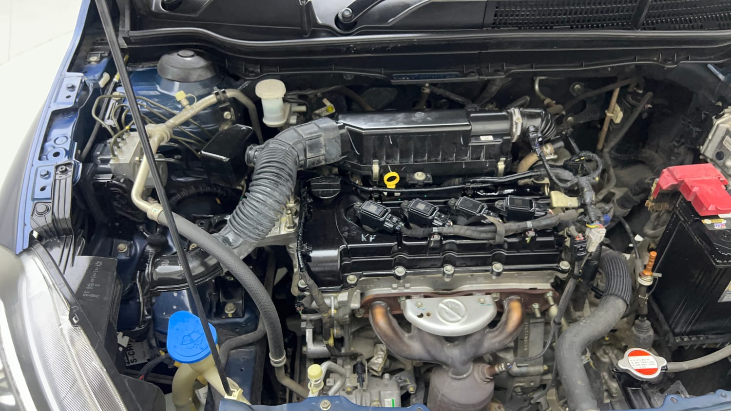 Used 2021 Maruti Suzuki S-Cross Alpha AT Petrol Automatic engine ENGINE RIGHT SIDE VIEW